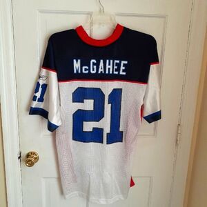 Willis McGahee shirt buffalo bills nfl football jersey summer mesh top mens m